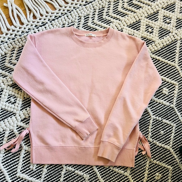 Marine Layer Sweaters - Marine Layer Crew Neck Sweater with Side Ties Size Small